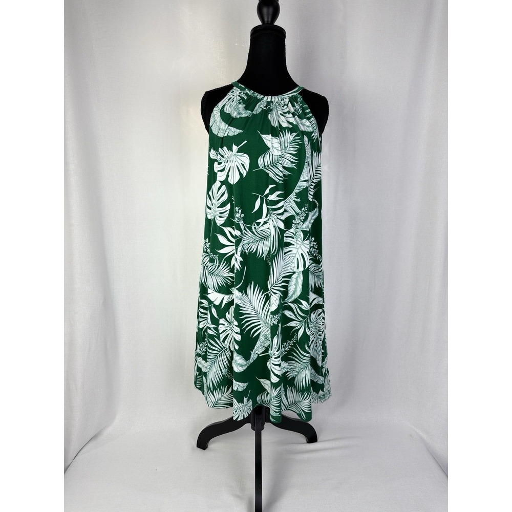 Tahari Women's Shift Halter Sleeveless Dress - Floral Print Size S